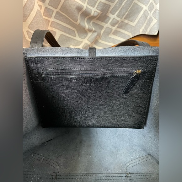 Vince Camuto Black Leather Tote Bag - Picture 10 of 10